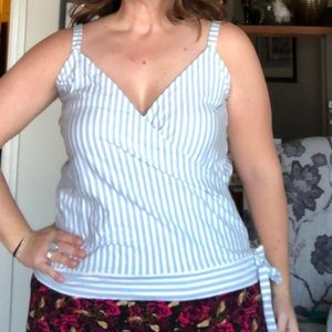 J. Crew striped tank top XXL